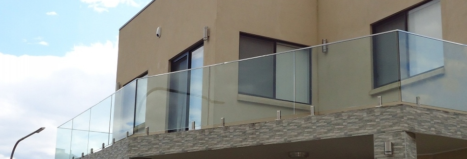 balaustra vetro balcone